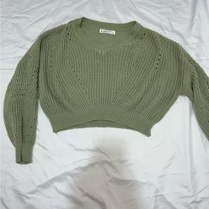 Cropped sweater